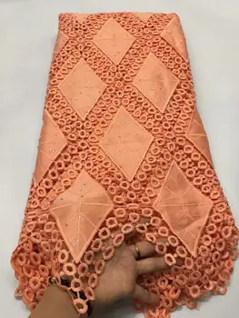 

French Lace Fabric High Quality Tulle, Heavy Lace Handmade stones Lace, Wedding Luxury Dresses Africa Lace 1026A22