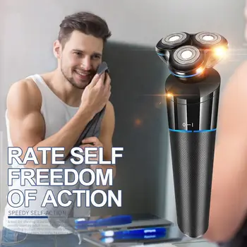 

Electric Shaver For Men Rechargeable Razor Hair Beard Nose Trimmer Shaving Machine Men Barbeador Electric Razor Waterproof