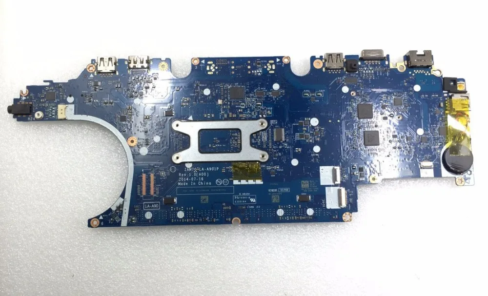 Для DELL Latitude E5450 Материнская плата ноутбука sr23x I5-5300U i5 5300U Процессор ZAM70 LA-A901P CN-0C7K68 0C7K68 C7K68 материнская плата для ноутбука