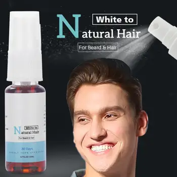 

Hair Products Men Women Beard&Hair Spray Moisturizing White to Natural Color Sprayer Hair Care Product