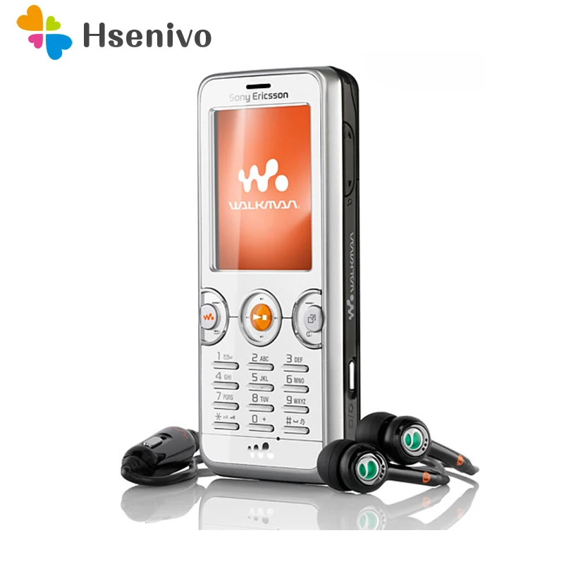 W610i 100% оригинал Unlokced sony Ericsson W610i W610c мобильный телефон 2G Bluetooth 2.0MP камера FM сотовый телефон Бесплатная доставка