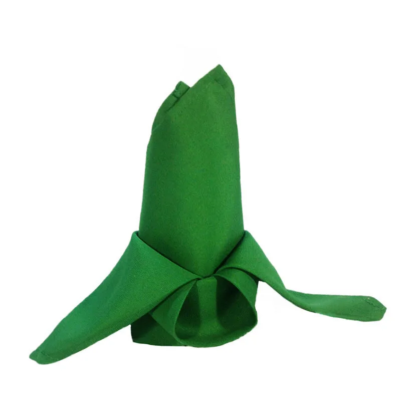 10 шт. белые салфетки из полиэстера свадебный стол вечерние украшения для