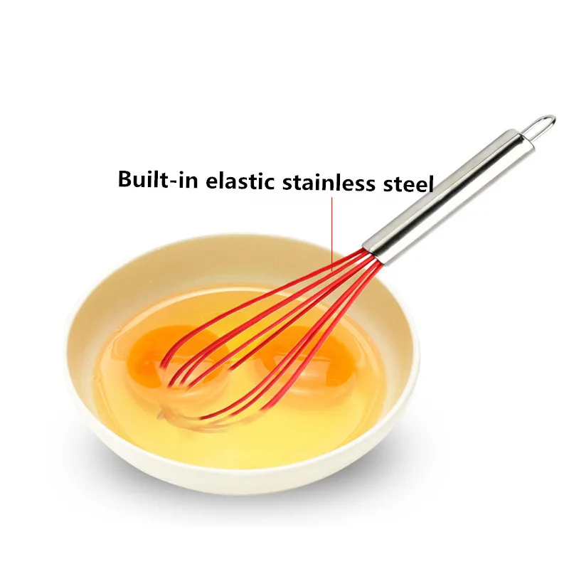 5Pcs Silicone Cooking Utensil Set Non-stick Spatula Shovel Pastry Cooking Baking Scraper Sets Basting Brush Spatula Kitchen Tool