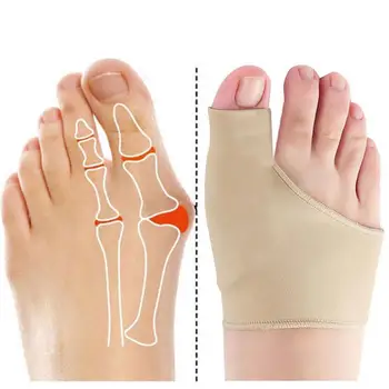 

Corrector Hallux Valgus Foot Pedicure Sock Bone Thumb Toe Separators Correction Splint Foot Straightener Updated Version