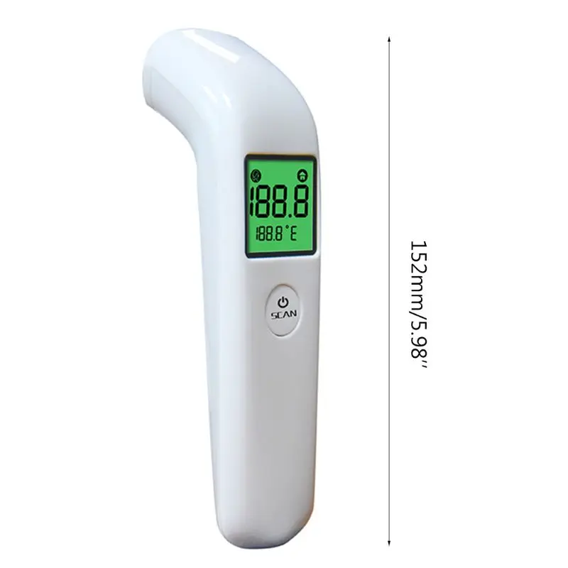 

Infrared Body Forehead Thermometer for Adults Baby Non Contact with Fever Alarm P31B