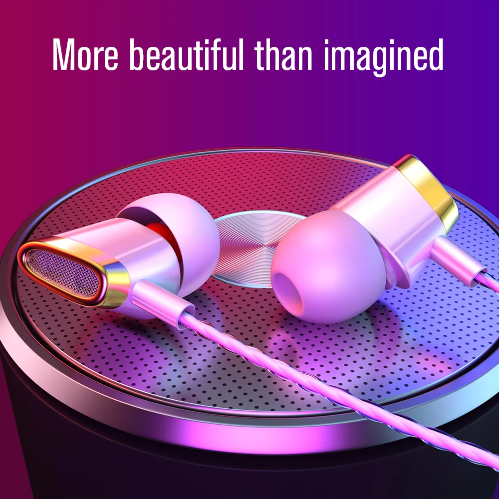 

bass In-ear double dynamic earphone double Dynamic circle HIFI headset for iphone android mobile phone for music games