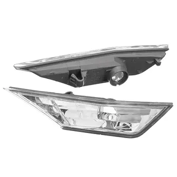 

2 Pcs/set Front Left Right Car Clear Lens Bumper Side Marker Lights Plate Lamp for Honda Civil 10TH 2016 2017 2018