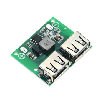

1PCS 9V 12V 24V to 5V DC-DC Step Down Charger Power Module 2 Double Dual USB Output Buck Voltage 3A Charge Charging Regulator