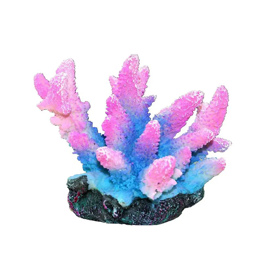 Silicone Artificial Coral Plant for Fish Tank, Aquarium Landscape - Color: 3
