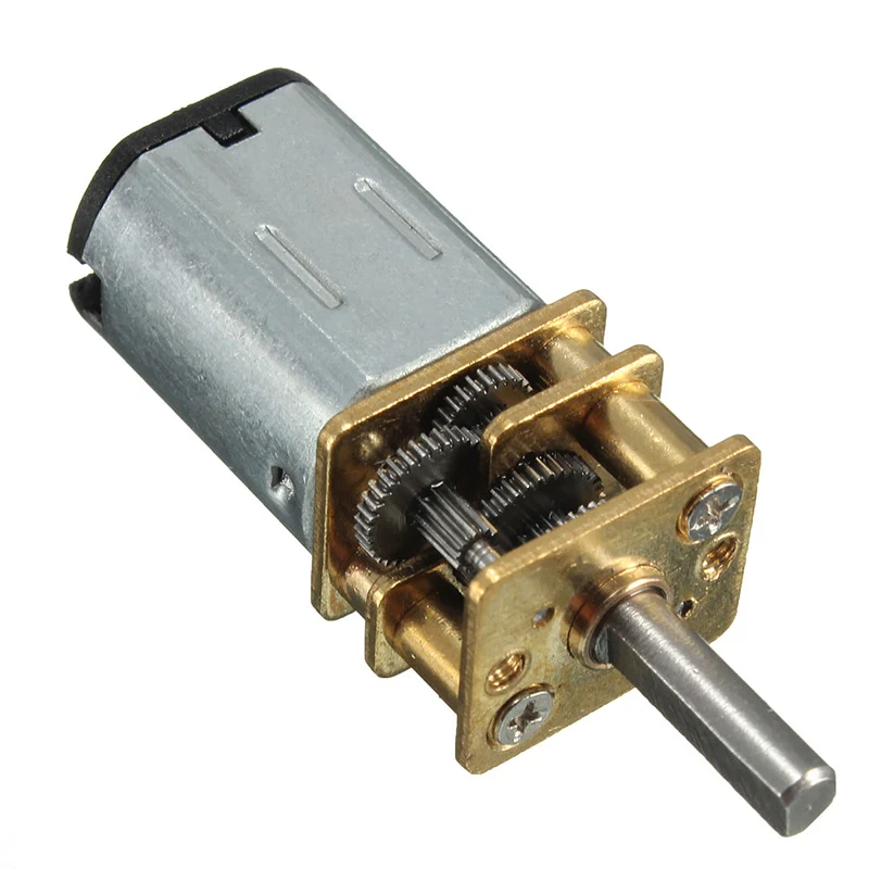 

Model N20 DC 6V 30RPM Mini Metal Gear Motor with Gearwheel 3mm Shaft Diameter