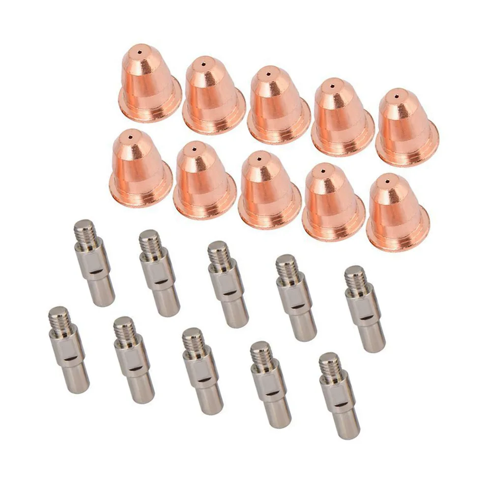 

Replacement Electrode nozzles Welding tool Cutting Plasma cutter 20pcs/set For S45 S25 Parts Practical