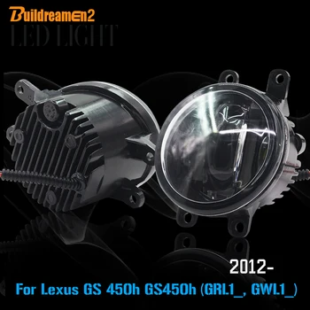 

Buildreamen2 2 X Car Styling LED Light Fog Light Daytime Running Light DRL White For Lexus GS 450h GS450h (GRL1_, GWL1_) 2012 Up