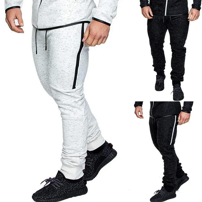 Мужские зимние штаны для велоспорта Joggers тренировочные Фитнес Для мужчин сплошной тренажерный зал для бега Штаны Спортивная осенние кроссовки Штаны тренировочные штаны