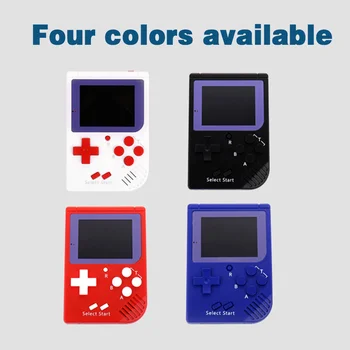 

Built-in 129 games 8-Bit 3.0 Inch Mini Handheld Game Console Retro Portable Handheld Game Players LCD Kids Colorful Game Player
