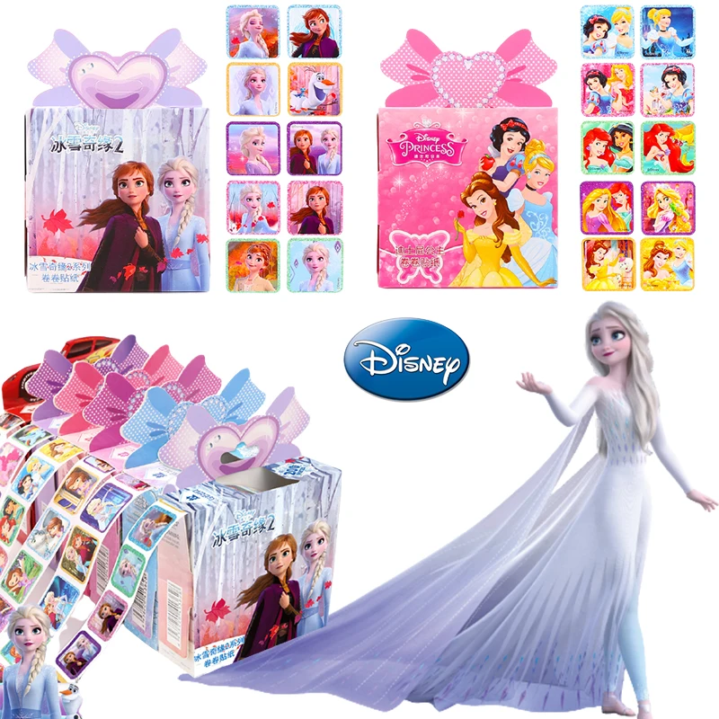 

200pcs Disney Frozen 2 Elsa Anna Removable Reward Stickers Princess Scrapbooking For Kids Diary Notebook Decor Labels Stickers