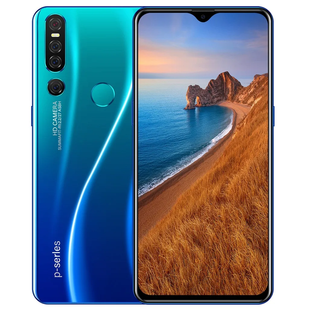 P30 Pro четырехъядерный 6,3 дюймовый дропшиппинг экран Android 9,1 2G+ 3 2G gps 3g звонок смартфон Прямая поставка