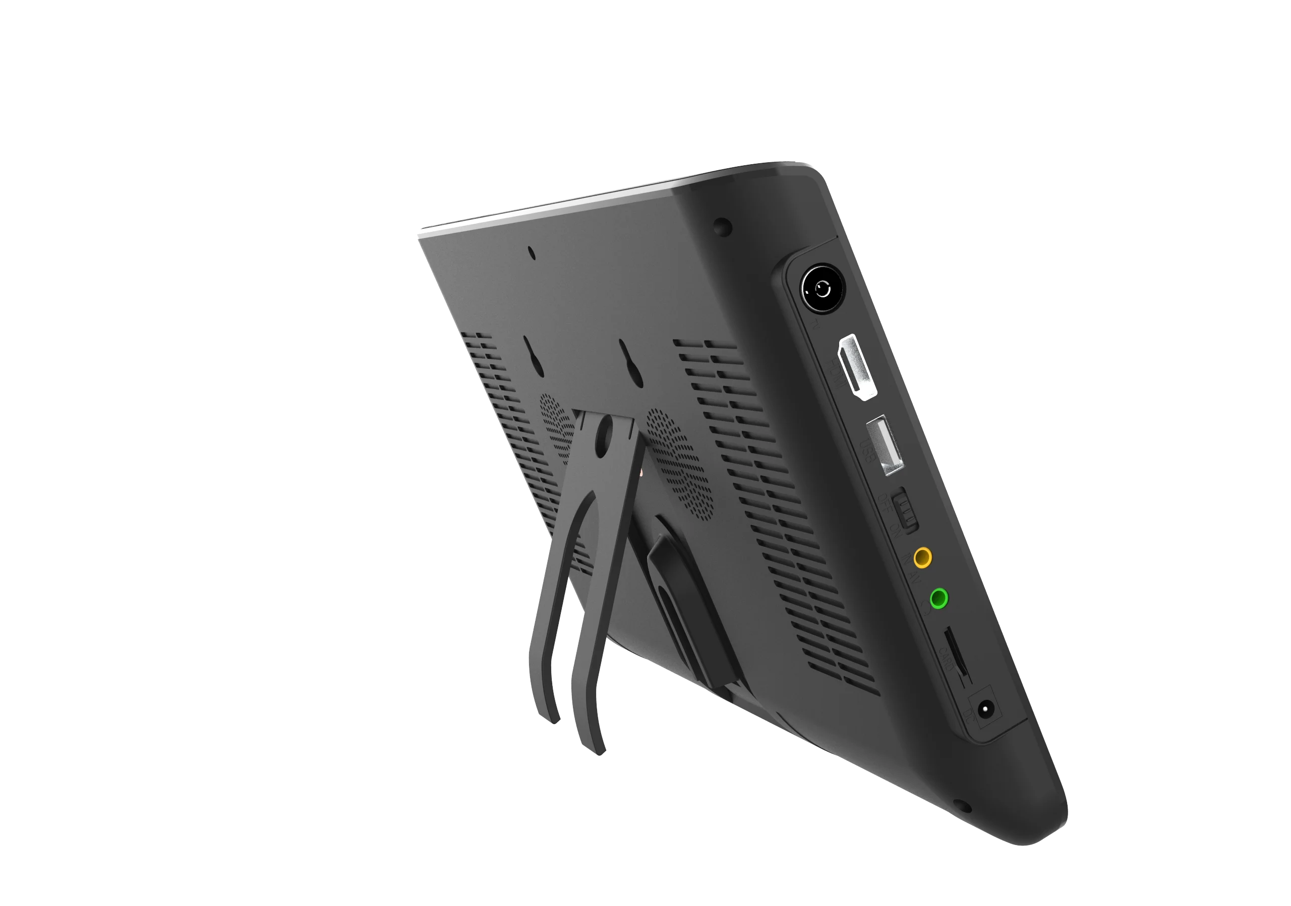 LEADSTAR 9 дюймовый СВЕТОДИОДНЫЙ мини ТВ цифровой плеер AC3 DVB T T2 аналоговый ATSC