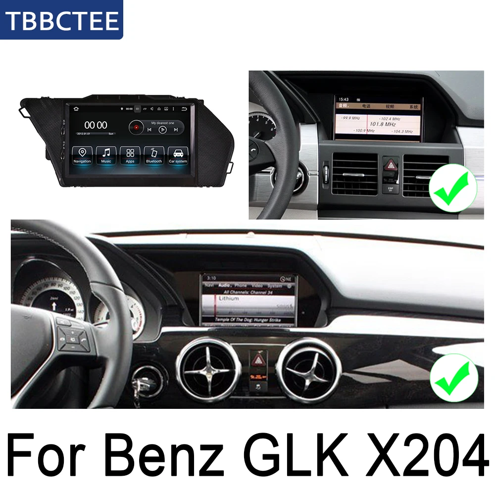 Автомагнитола для Mercedes Benz GLK X204 2014 ~ 2016 NTG система Android 1080P IPS ЖК экран автомагнитола