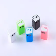 mp3-плеер без экрана карты мультфильм стерео небольшой квадратный милый студенческий mp3-плеер