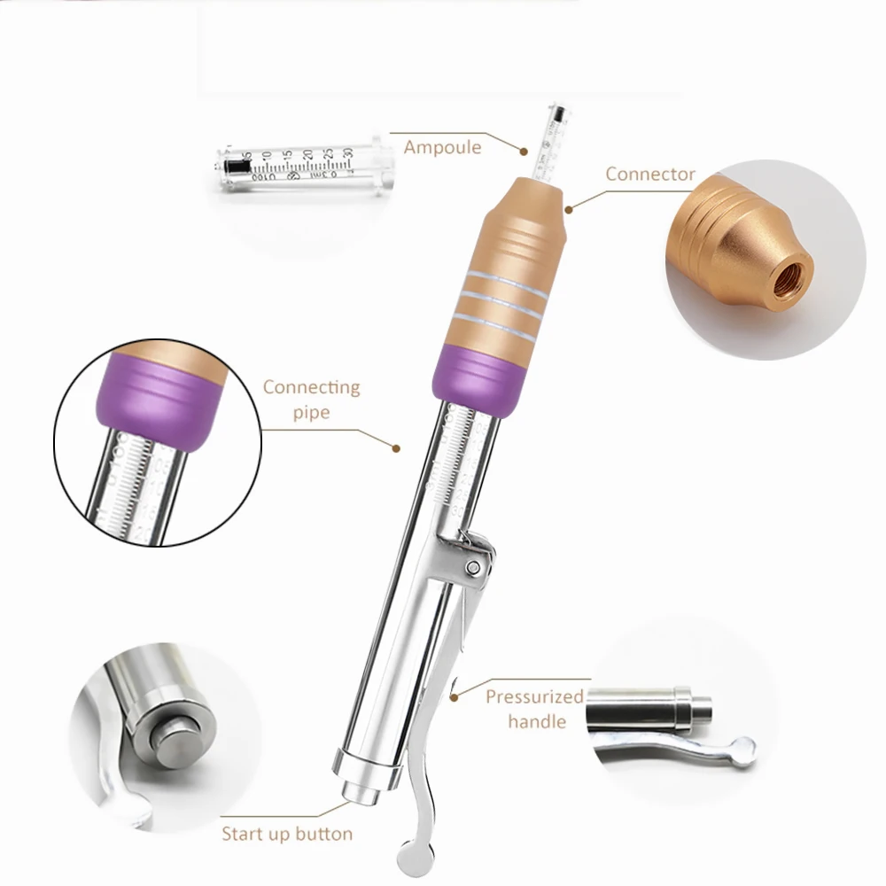 Профессиональный неинвазивный шприц-ручка гилауроновой кислоты микроинжектор гиалурон ручка для нанесения тату