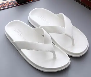 

sunny everest 2019 men slippers chinelo masculino shoes noskid soft sole beach flip flops fashion summer man shoes 36-44