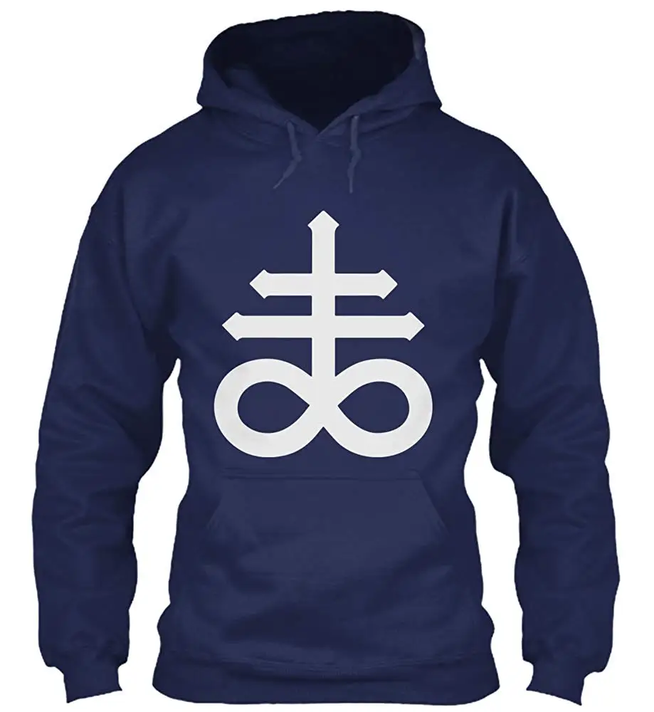 Satanic crossleviathan Cross Hoodies Sweatshirt - Gildan 8oz Heavy Blend Hoodie |