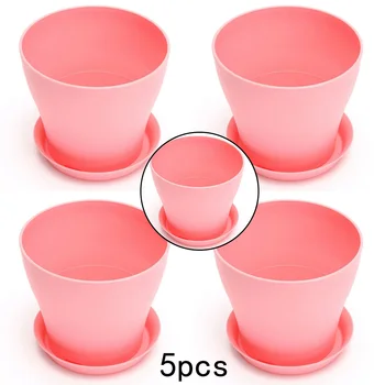 

Resin Flower Pots Plant Home Outdoor Garden Decor Excellent Breathable