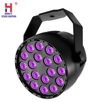

Led flat par uv light 18x3w party lights for dj home stage lighting