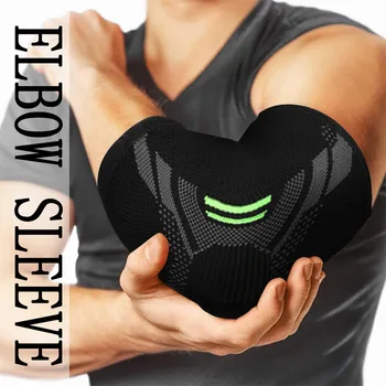 Elleboog Brace Compressie Ondersteuning Elastische Bandage Ademend Arm Elleboog Band Cover Letsel Beschermhoes Pad Verminderen Pain2.46 Elleboog Brace Compressie Ondersteuning Elastische Bandage Ademend Arm Elleboog Band Cover Letsel Beschermhoes Pad Verminderen Pain2.46