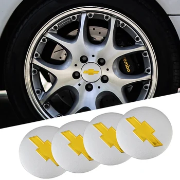 

4Pcs 56mm Logo Emblem Badge Wheel Center Hub Cap Sticker Decals For Chevrolet Tahoe Cruze Z71 Aveo Camaro Captiva Lacetti Malibu