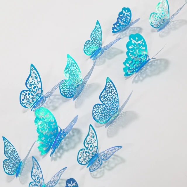 3D Butterfly Stickers Big Pack | Bundle of 5