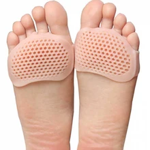 1 парные стельки для передней части стопы для женщин на высоком каблуке обувь для ног блистер уход за пальцами вставка стелька из силиконового геля облегчение боли