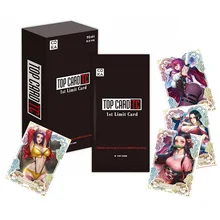 

Top Card TC Anime Figures Bronzing Flash Cards 1st Limit Card Thickened EVA One Piece Cards Toys Christmas Gifts for Children