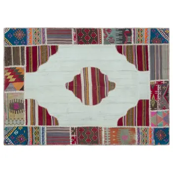 

Handmade Natural Vintage Patchwork Rug Area Rug 165x236 Cm-5'5''X7'9''
