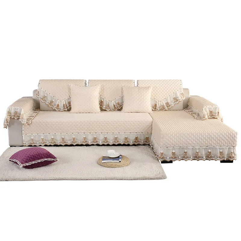 

2019 New Multi-size Simple Design Sofa Cover Short Plush Winter Warm Towels For Sofa Protectors Couch Cushion for Living Room