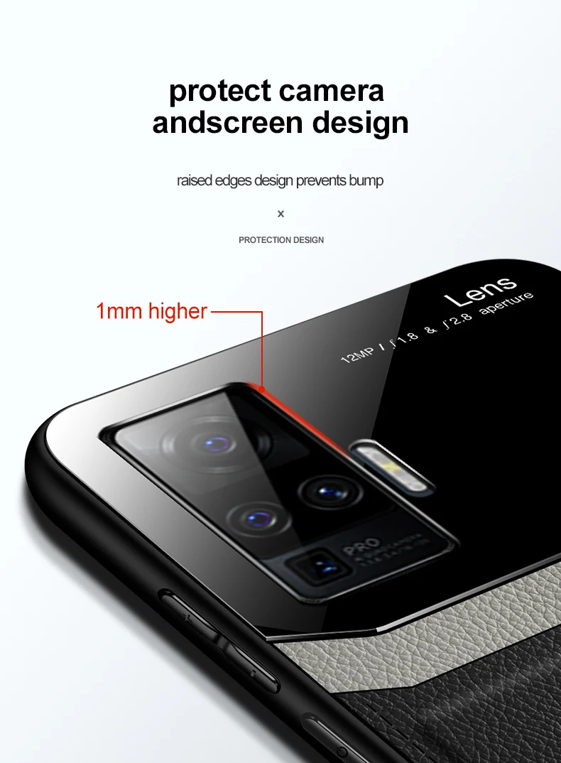 XUANYAO Phone Cases For VIVO X50 X30 X27 X23 Case Slim Hard Leather Cover For VIVO X21 X23 X27 X30 X50 Pro Case Cover Soft Edge (9)