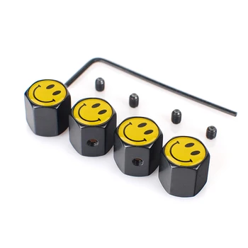 

Aniti-theft Car Tire Air Valve Caps For Jeep Wrangler Patriot Grand Cherokee Black Moto Bicycle Auto Tyre Air Stems Covers