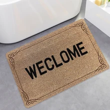 Износостойкий внутренний нескользящий дверной коврик, домашний мягкий декоративный ковер, резиновый для ванной, практичный водопоглощающий коврик