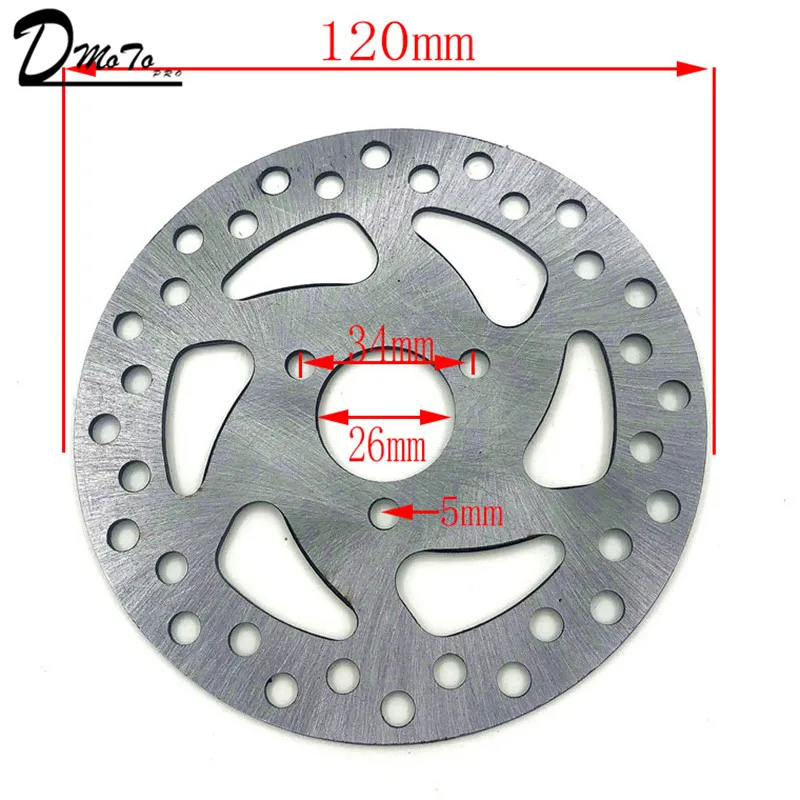 Motorcycle Brake Discs 120mm 140mm for 47cc 49cc 2 Stroke Pocket Bike Mini Dirt Bike ATV Quad