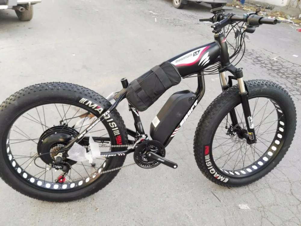 Powerful Electric Scooter 1500W1000W 2 Wheels Electric Bicycle 48V SnowBeach Off Road Fat Electrtic Bicycle Bike Adults  (23)