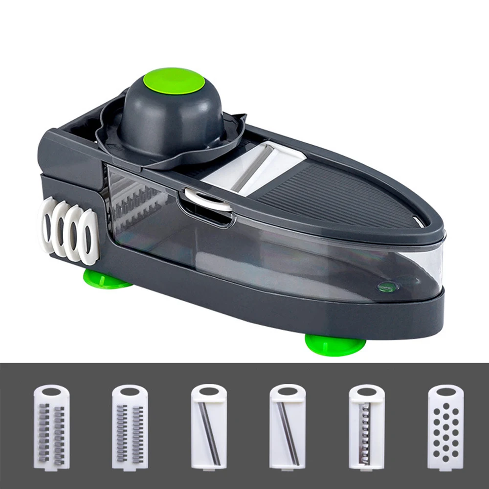 

Multifunctional Vegetable Cutting Machine Fruit Slicer Carrot Grater Kitchen Tool Vegetable Cutter Slices Shredded Diced Safe V3