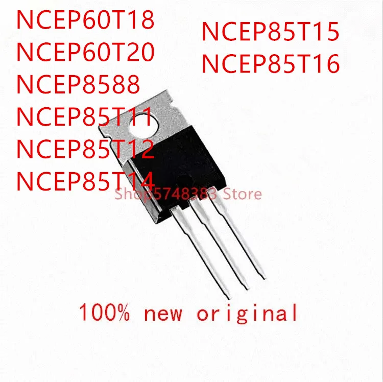 Lot De 5 Transistors NCEP85T16 - Boîtier TO-220, Composant électronique De Puissance NCE