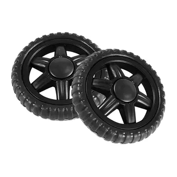 

2pcs Rubber Caster Children'S Toy Wheels Rubber Luggage Wheel Travelling Cart Suitcase Replacement Parts Accessories