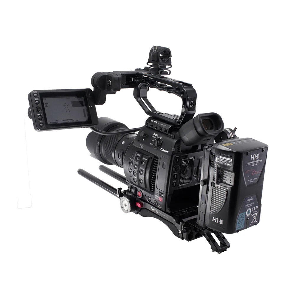 Tilta ES T26 A Rig Kit для CANON C200 Camera Quick Release Baseplate Extension arm V lock или Anton Mount Plate|Аксессуары