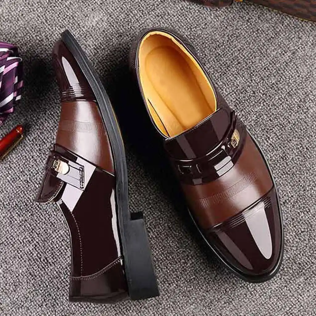 Men Business Pu Leather Business Outdoor Shoe Man Handsome Casual