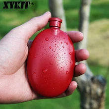 XYKIT 3oz 304 компактная фляжка из нержавеющей стали Модная Портативная уличная бутылка для вина контейнер для ликера Женская фляга