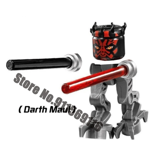 Luke Skywalker Building Blocks Ahsoka Tano Yoda Obi-Wan Kenobi Sith Kylo Ren Count Dooku Starkiller Star Action Figure Wars Toys E-PG645