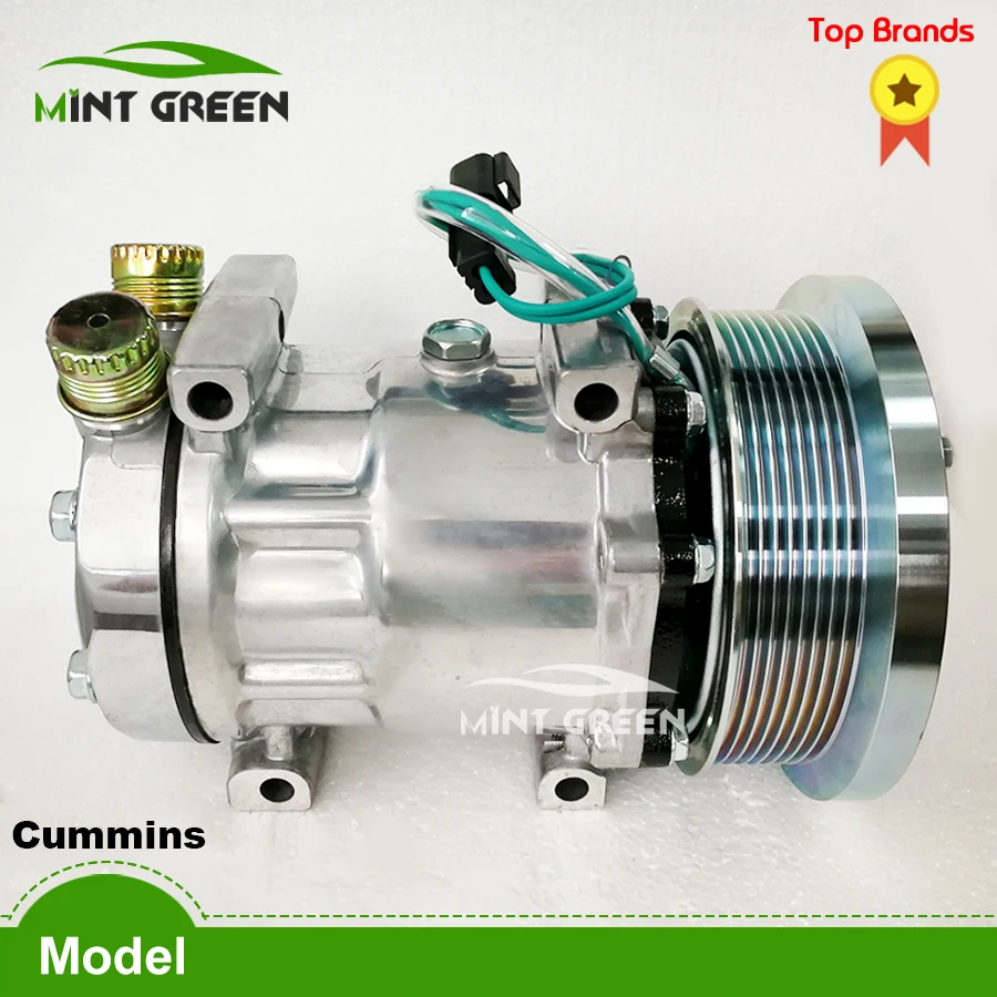 

For Auto ac compressor For Cummins QSX15 Air Conditioning AC Compressor free shipping