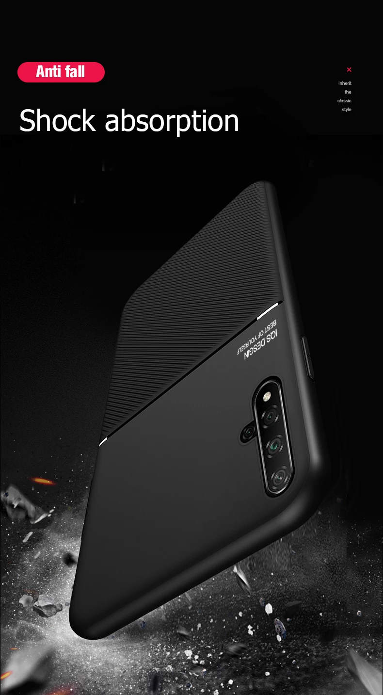 Силиконовый чехол для huawei Honor 20, противоударный бампер для huawei Honor 20 Pro 20s Nova 5 T, магнитный автомобильный держатель, чехол