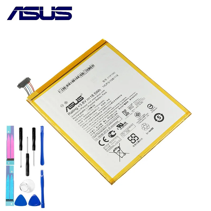 Аккумулятор для ASUS ZenPad 10 Z300C Z300CL Z300CG C11P1502 аккумулятор 4890 мАч полная емкость